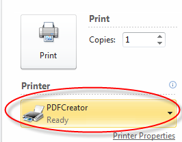 PDFCreator: Tạo tập tin PDF miễn phí và dễ dàng